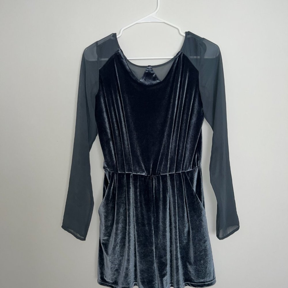 Velvet romper